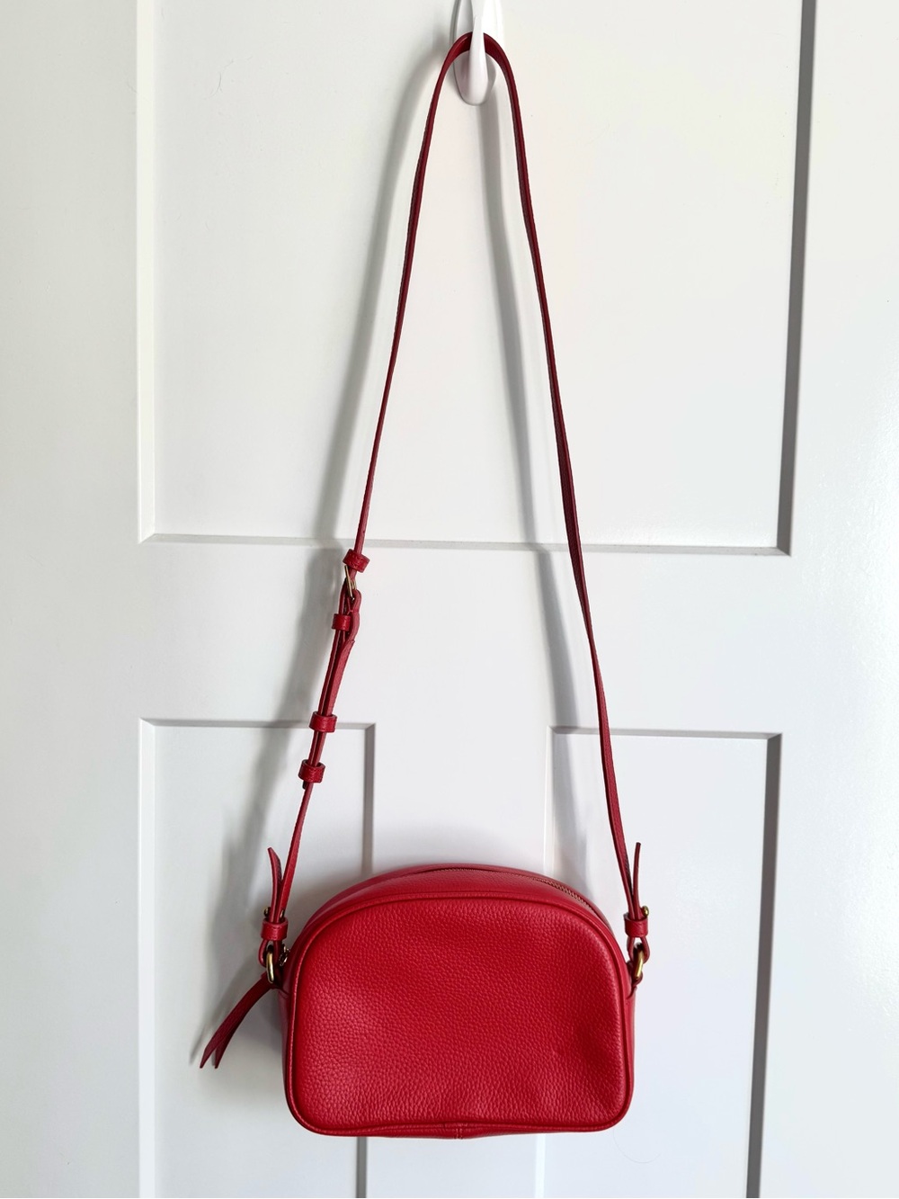 J. Crew Red Crossbody Purse
